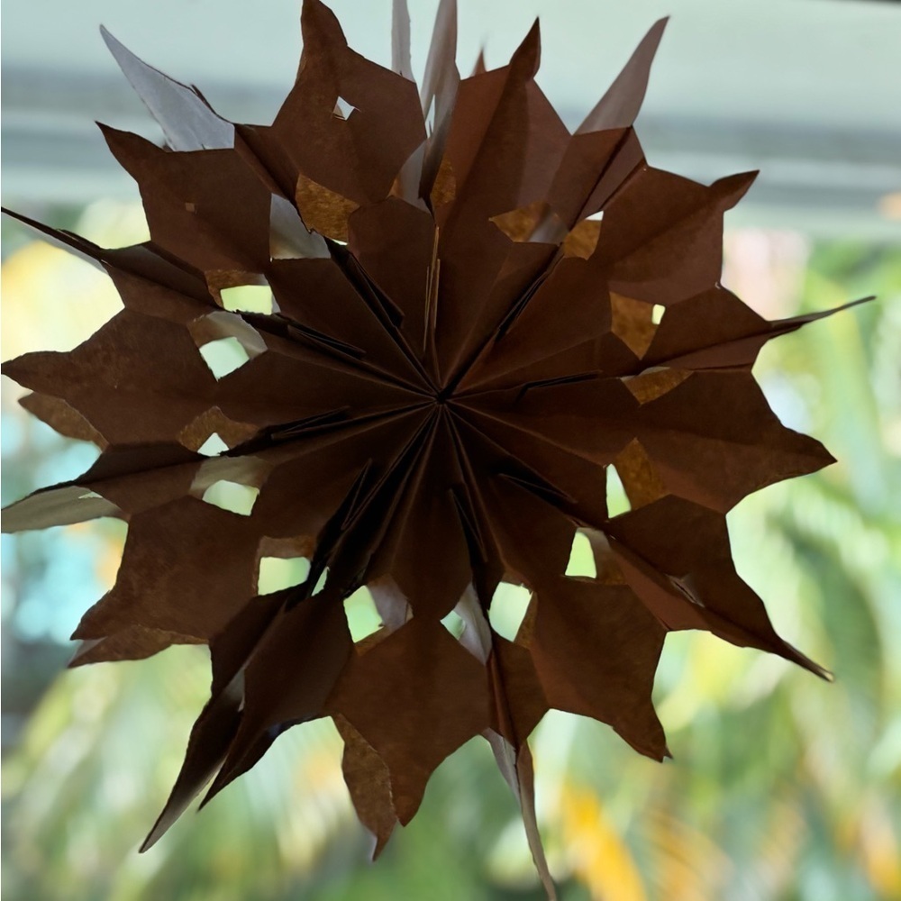 Handcrafted Hanging Snowflake - Picture 4 of 11
